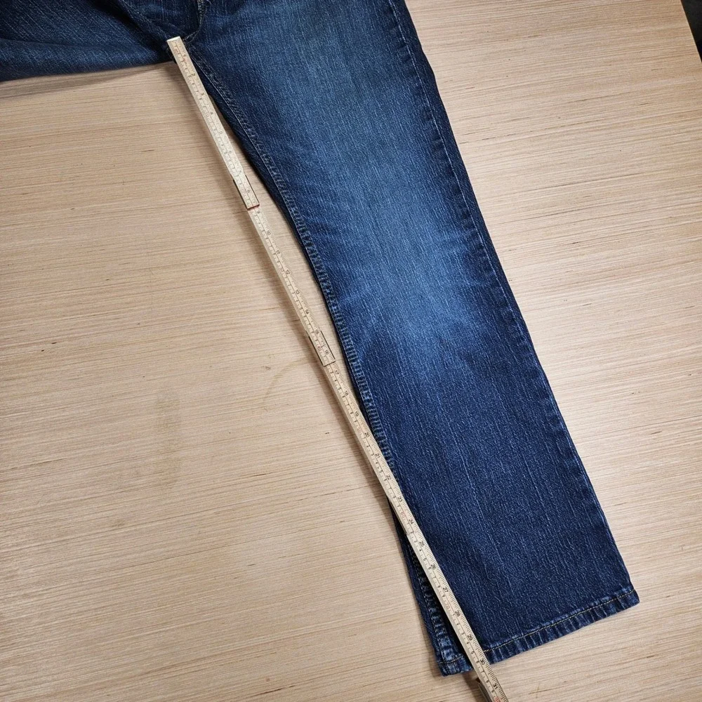 Levi's 527 Bootcut Jeans Mens 36x32 Fit 36x30 Blue Denim Stretch Casual Pants
